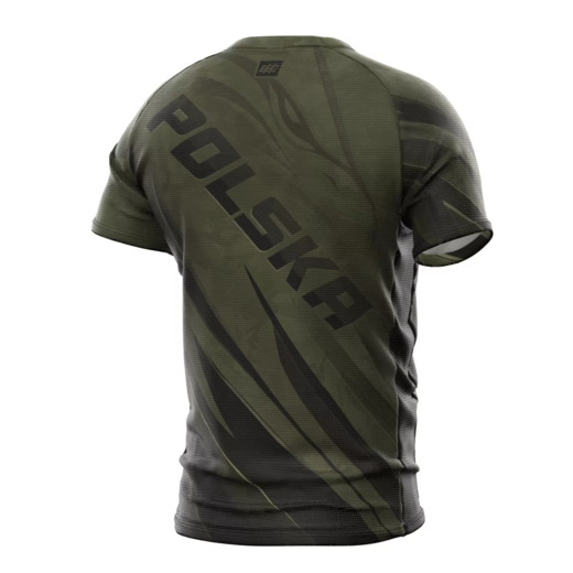 Koszulka techniczna Extreme Hobby | POLSKA ULTIMATE - khaki