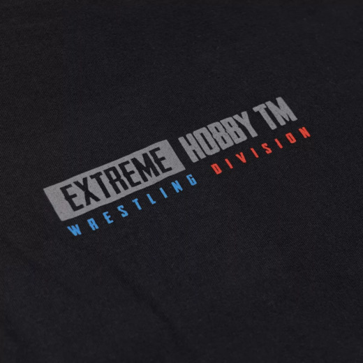 Koszulka T-shirt Extreme Hobby "WRESTLING" - czarny