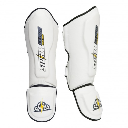 StormCloud Chinook 2.0 Classic Shin Guards - white