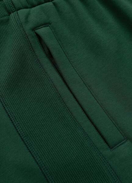 PIT BULL "BADGER" Men's Sweat Shorts - Dark Green