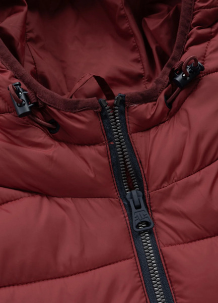 Kurtka zimowa pikowana z kapturem PIT BULL "RUBIO" - granatowy