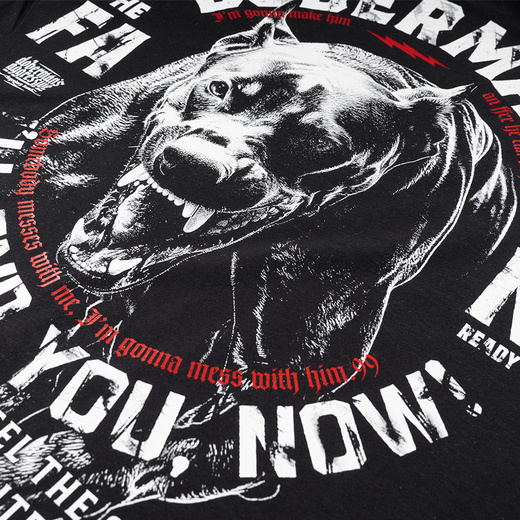 Dobermans Aggressive T-shirt "BIGDOG TS406" - gray