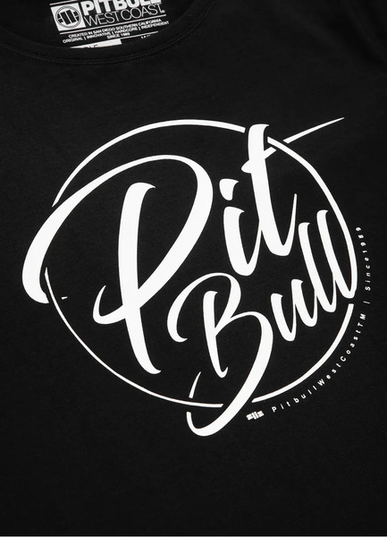 Women's T-shirt PIT BULL "PB Inside" - black