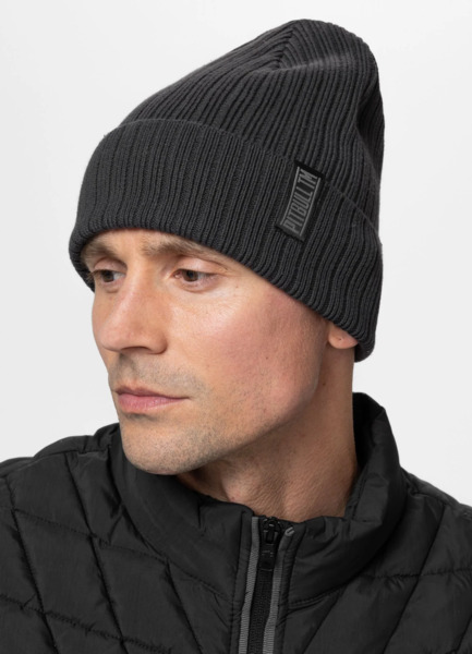 Czapka zimowa PIT BULL "Silvas" - grafitowy