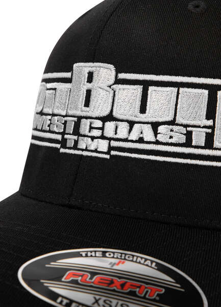 PIT BULL Full Cap &quot;CLASSIC BOXING&quot; Wooly Combed - black