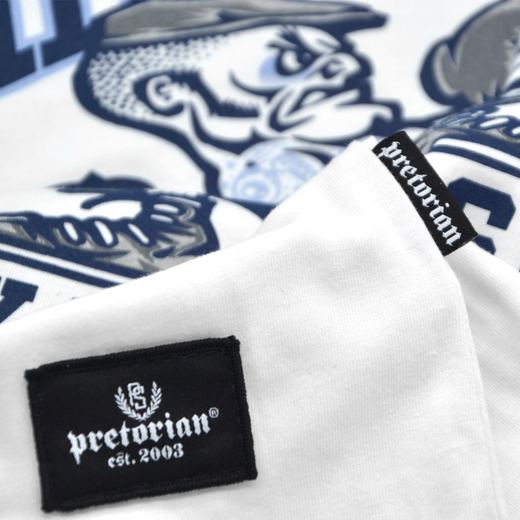 T-shirt Pretorian "Boxing Assoc." - white
