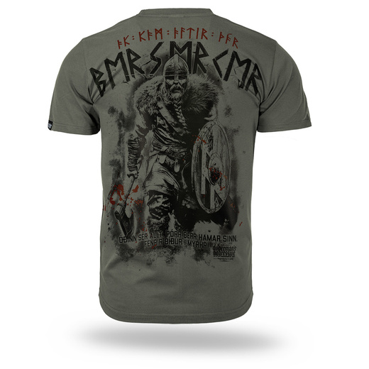 Koszulka T-shirt Dobermans Aggressive "BERSERKERS II TS417" - zielona