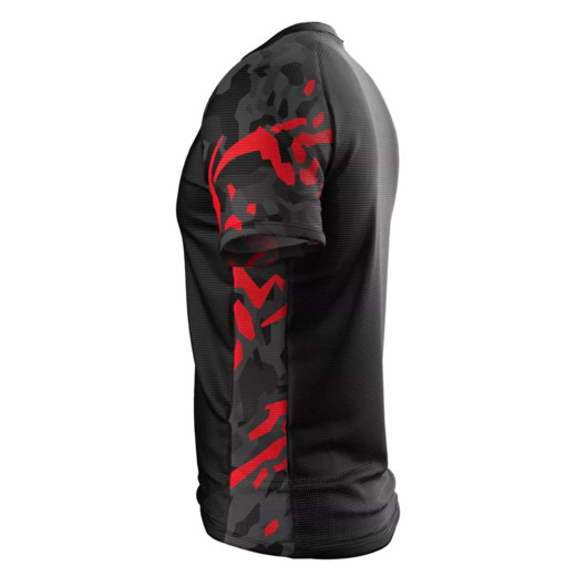 Koszulka techniczna Extreme Hobby | Black Panther - czarny/czerwony