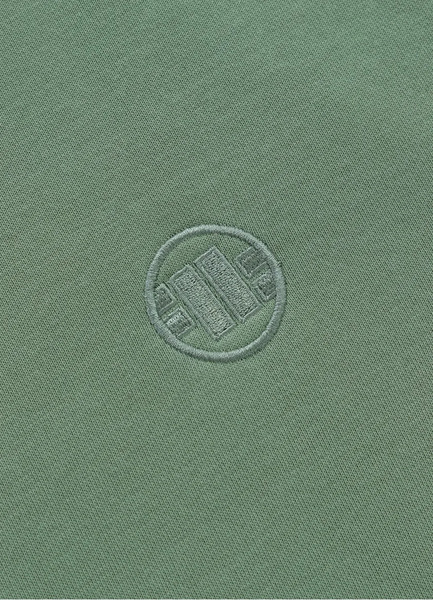 PIT BULL Washed Men&#39;s Sweatshirt &quot;Lancaster II&quot; - Green