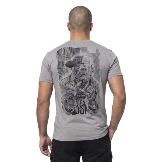 PIT BULL "AVENUE" T-shirt - gray