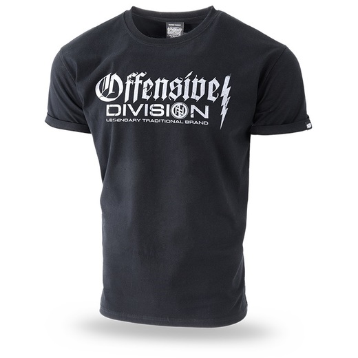 Koszulka T-shirt Dobermans Aggressive "Offensive Division TS214" - czarna