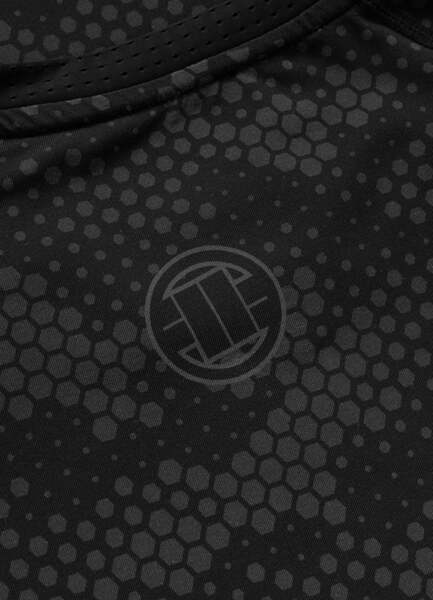 Rashguard longsleeve PIT BULL "HEX CAMO HILLTOP" - czarny