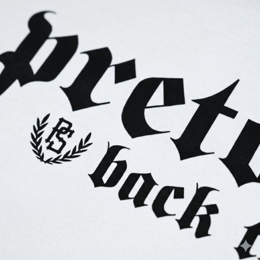 Pretorian Ringer "Back to classic" T-shirt - white