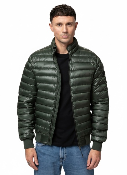 Kurtka pikowana przejściowa PIT BULL "HARPER" - ciemny zielony