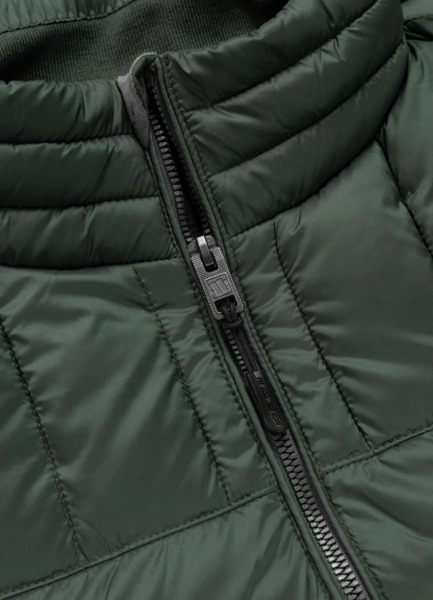 Kurtka pikowana przejściowa PIT BULL "GRANGER II" - ciemny zielony