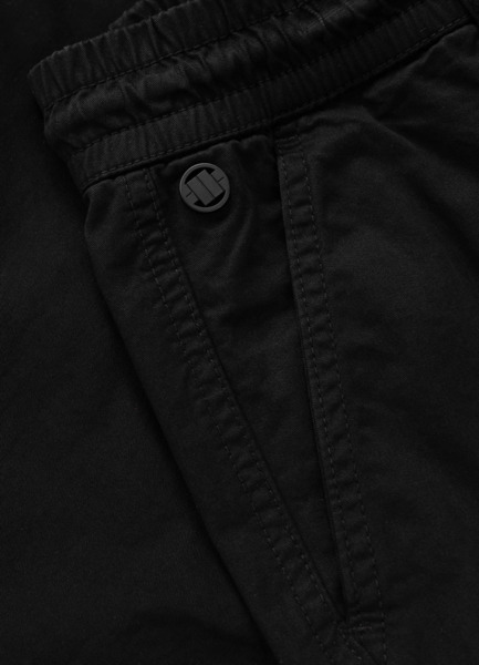 Szorty chino PIT BULL "FLETCHER" - czarny