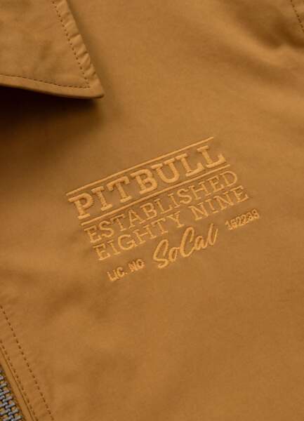 Kurtka przejściowa męska PIT BULL "PIONEER" - miodowy
