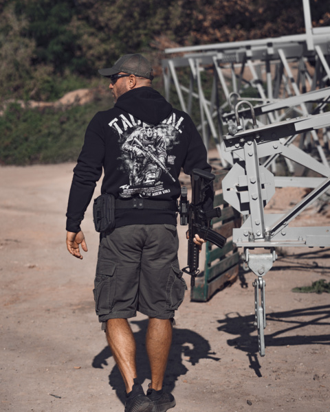 Bluza rozpinana Dobermans Aggressive "TACTICAL SOLDIER BCZ394" - szara