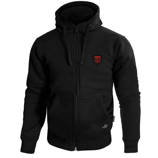 Hoodie ZIP Pretorian "Shield Honour - Red"