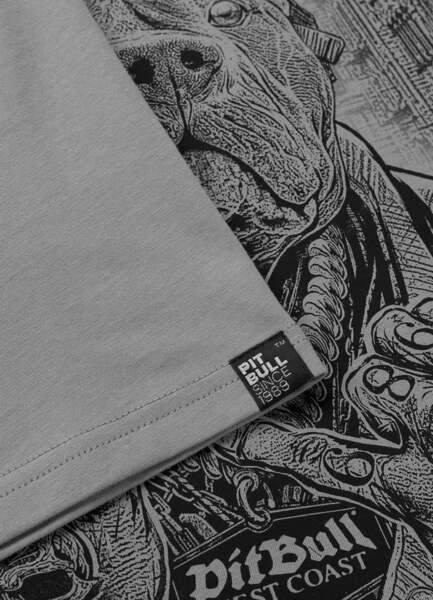 PIT BULL "AVENUE" T-shirt - gray