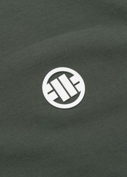 PIT BULL "SMALL LOGO NUGGET" Zip-Up Hoodie - Dark Green