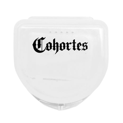 Cohortes &quot;Cage&quot; single jaw mouthguard - black