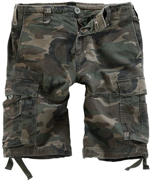 Brandit cargo shorts &quot;Vintage&quot; 2002 - woodland