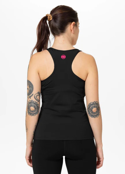 Tank Top sportowy damski PIT BULL "AVENIDA" - czarny