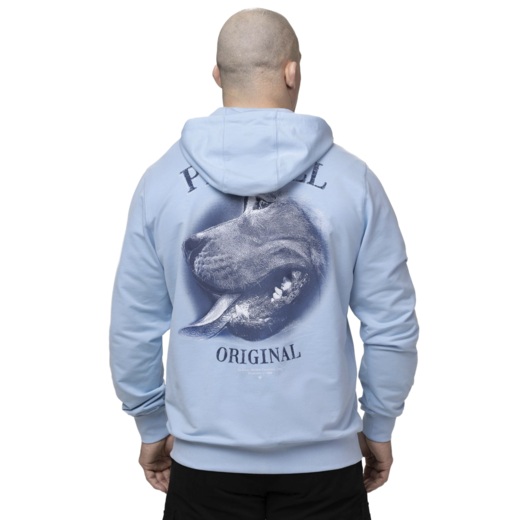 PIT BULL "MIDNIGHT" Zip-Up Hoodie - Blue