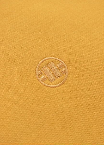 PIT BULL Washed Men&#39;s Sweatshirt &quot;Lancaster II&quot; - Yellow