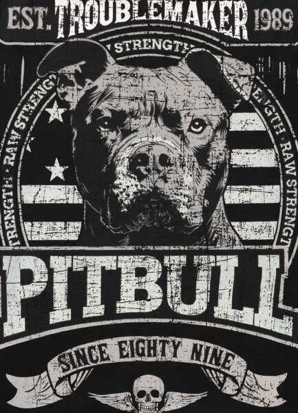 Koszulka PIT BULL "TROUBLEMAKER" - czarny