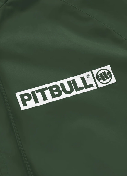 PIT BULL &quot;Athletic Hilltop&quot; spring jacket &#39;23 - dark green