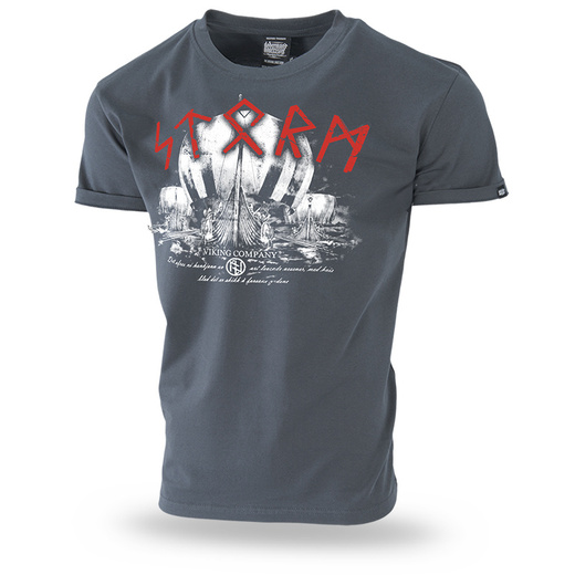 Koszulka T-shirt Dobermans Aggressive "INVASION" TS146 - grafitowa