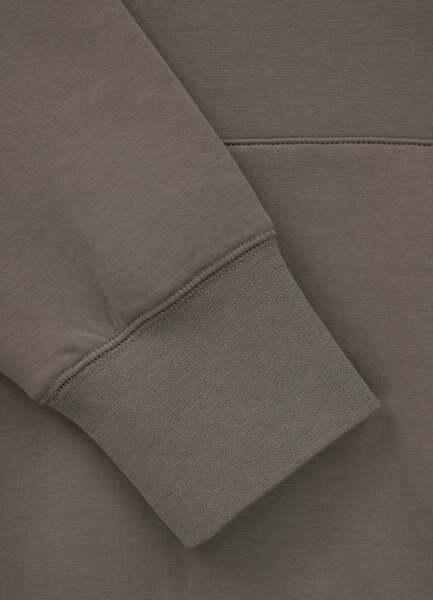 Bluza męska z kapturem PIT BULL "SAMPSON" - szarobrązowy