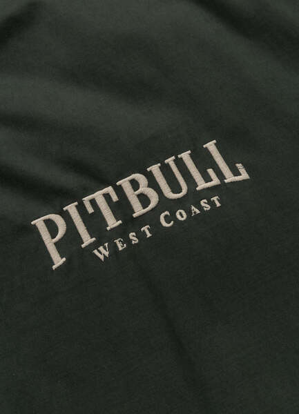 Kurtka przejściowa bejsbolówka PIT BULL "RADFORD" - ciemny zielony