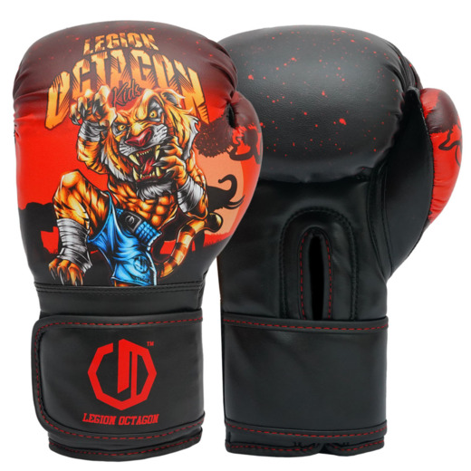 Legion Octagon Tiger Kids Boxing Gloves 