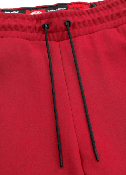 Spodnie dresowe PIT BULL "Clanton" '22 - czerwone
