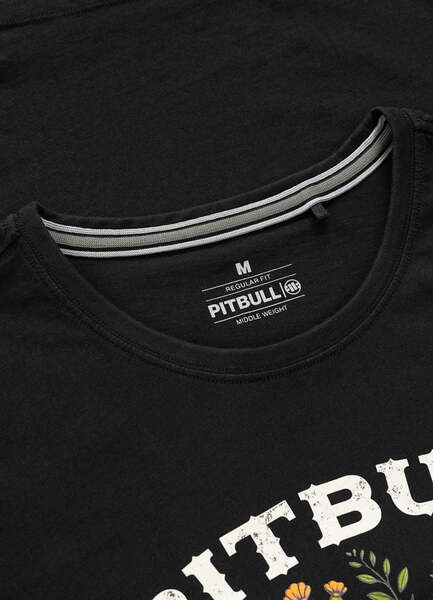Koszulka damska PIT BULL "BULLETS & BLOOMS" - czarny