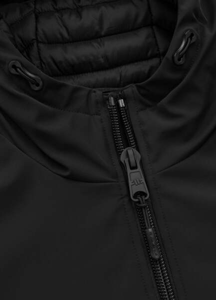 Kurtka zimowa z kapturem PIT BULL "YORK" - czarny