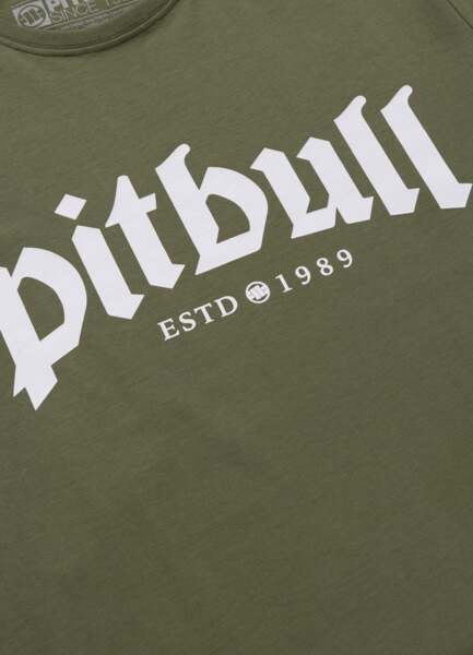 Koszulka PIT BULL O'SIDE - oliwkowy