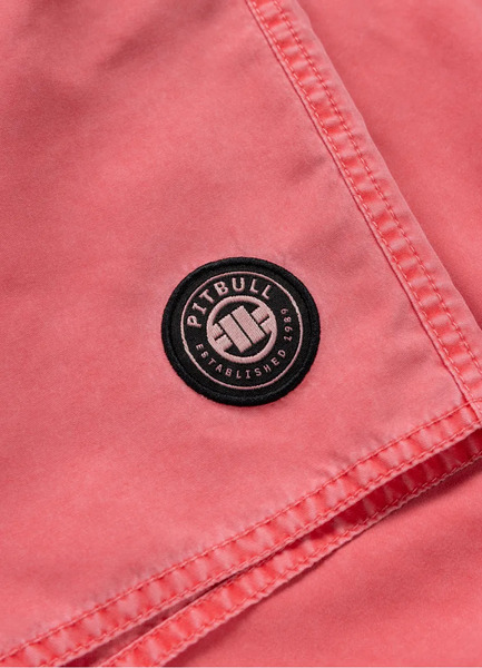 PIT BULL &quot;BALFOUR&quot; men&#39;s swimming shorts - salmon