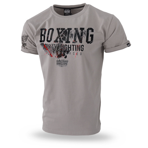 Koszulka T-shirt Dobermans Aggressive "Dirty Fighting TS270" - beżowa