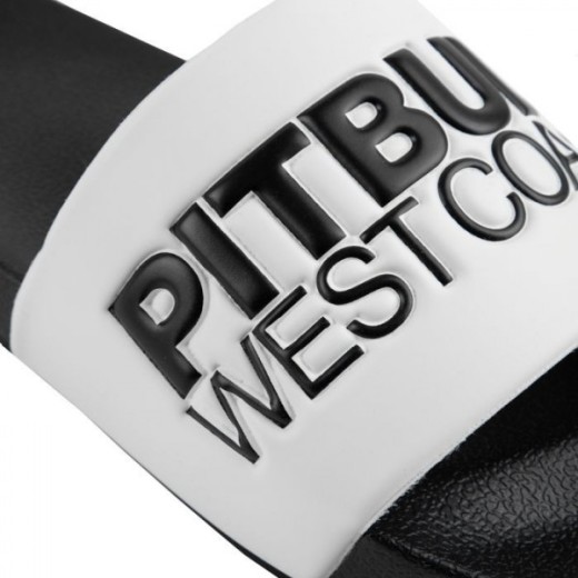 Klapki PIT BULL "TNT" White/Black