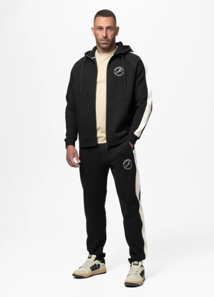 Bluza rozpinana z kapturem PIT BULL "SAN DIEGO CA" - czarny