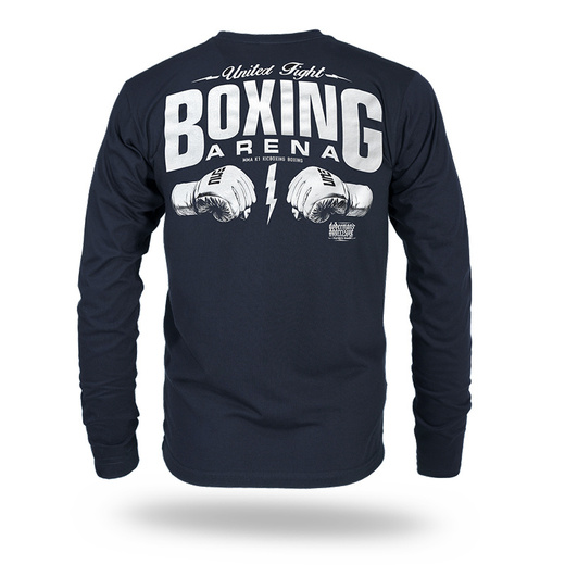 Longsleeve Dobermans Aggressive "BOXING ARENA" LS393 - navy blue