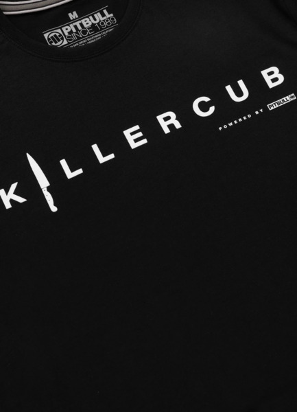 PIT BULL "KILLER CUB" Men's T-Shirt - Black