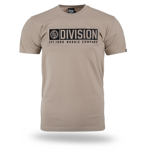 Dobermans Aggressive &quot;DIVISION PATCH&quot; TS392 T-shirt - beige