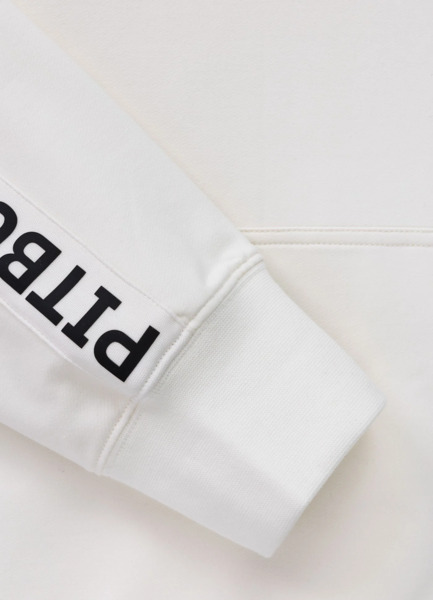 PIT BULL "TAPE PARKER" Men's Hoodie - Off White