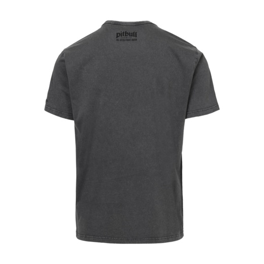 PIT BULL Washed JIU-JITSU FIGHT DVSN T-shirt - graphite