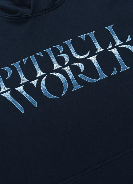 Bluza z kapturem PIT BULL "WORLD" - granatowy